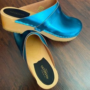 Swedish Husband Clogs - 39 - Turquoise 💙